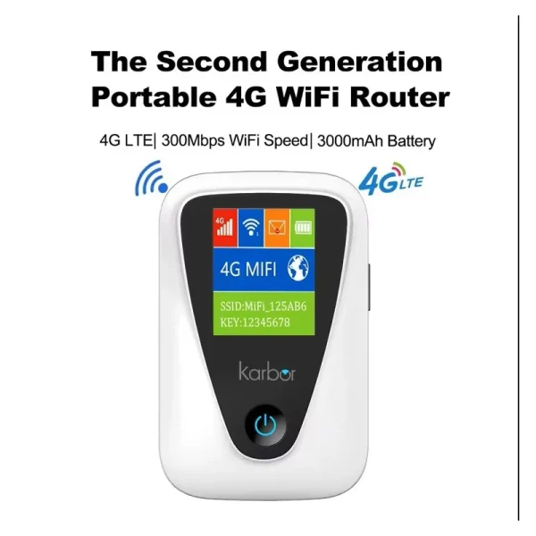 Karbor MIFI MF836Z 4g Lte Router Advanced Mobile Wifi Hotspot 300mbps Pocket WiFi Wireless Mi-fi Mini Wifi Router 1