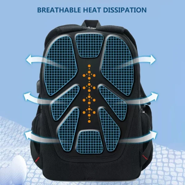 2025 Waterproof 17/20 Inch Laptop Backpack Men Airplane Travel Backpack Women Oxford Rucksack Male School Bag modern Mochila 2