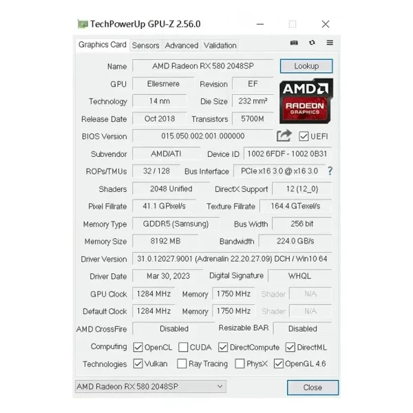 SOYO Graphics Cards Radeon RX580 8G GDDR5 Memory Video Gaming Card PCIE3.0x16 GPU Desktop Computer Components AMD RX 580 8G 6