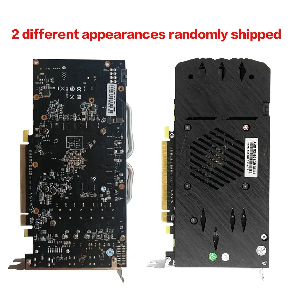 MLLSE AMD RX 580 8GB 2048SP Gaming Graphics Card GDDR5 256Bit PCI-E 3.0 ×16 8Pin Radeon GPU Rx 580 Video Card Placa De Video 2