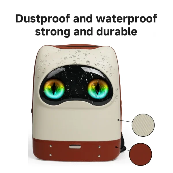 Led Screen Cell Phone Programming Pattern Lightweight Hard Case School Backpack Women Travel Backpack College Backpacks 6