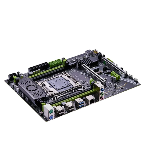 QIYIDA X99 motherboard set kit LGA2011-3 xeon E5 2680 V4 2*16GB=32GB 3200MHz 4 channels DDR4 SATA 3.0 nvme M.2 SATA M.2ATX 5