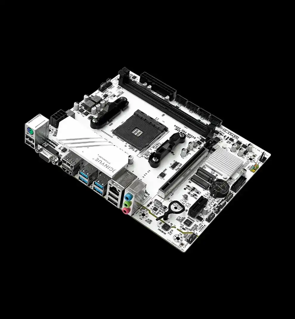 JGINYUE B450M PRO Motherboard AMD Processor Dual-channel DDR4 Memory AM4 Mainboard M.2 NVME (Supports Ryzen 5500 5600 5600G CPU) 6
